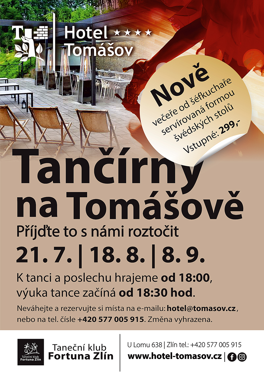 Tradiční Tančírna již brzy Tradiční Tančírna již brzy